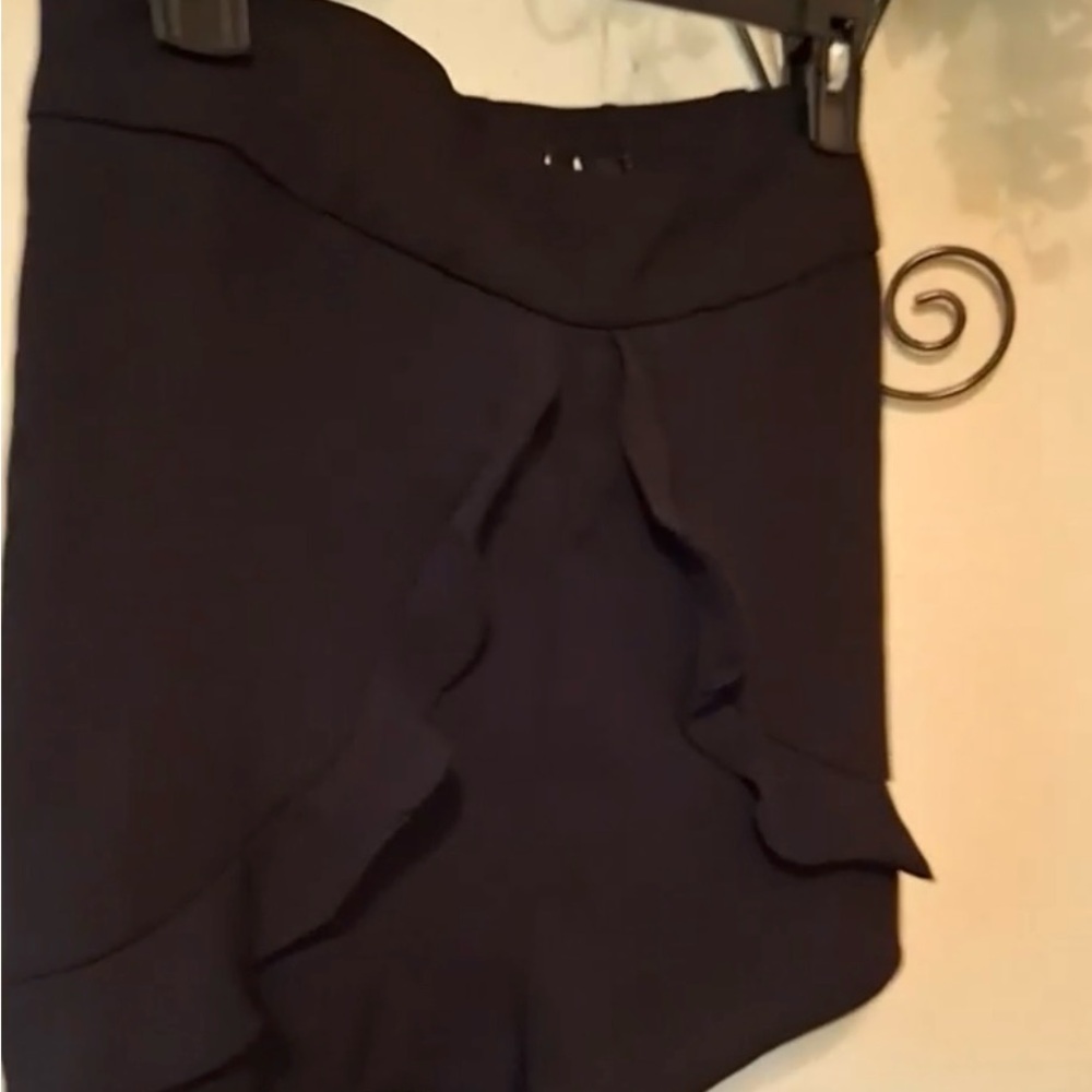 Lulu's Black Asymmetrical Skirt
